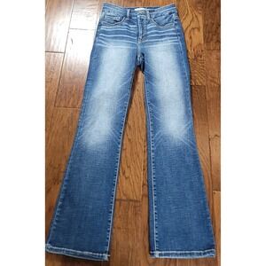 BKE Stella Women Blue Bootcut Hi-Rise Universal Fit Denim Jeans Sz 28x31 Act Sz